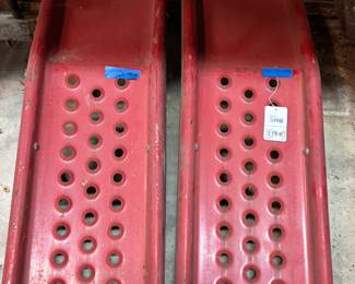 Metal Car Ramps Pair