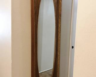 French style gold-tone pier mirror