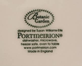 Beautiful set of Portmeirion "Botanic Garden" china dinnerware