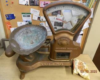 vintage candy scale