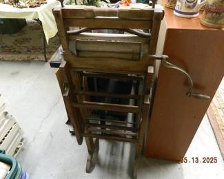 vintage two sided wash wringer