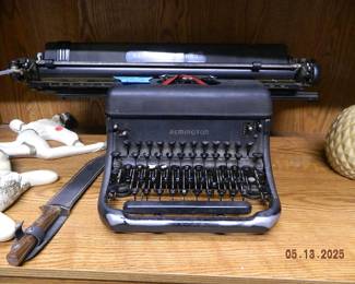 vintage Remington typewriter