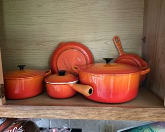 Vintage Le Creuset set