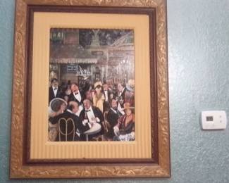 Paris-art with custom frame and so many more paintings!