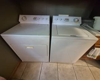 Washer and dryer - work great!