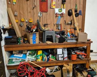 Tools, lawn supplies