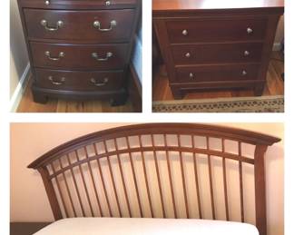 THOMASVILLE Queen Bed w Nightstands