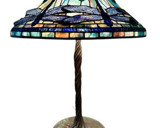 Dragonfly Tiffany Style Lamp