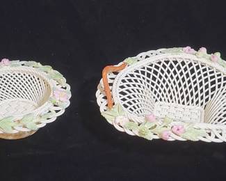 BELLEEK Openwork Pieces