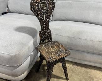 Inlaid Chair Orlando Estate Auction