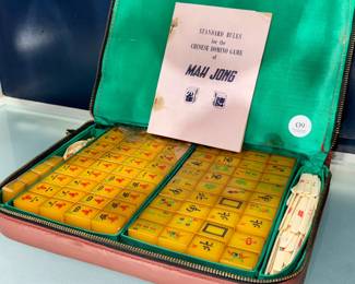 Mah Jong Tile Game Orlando Estate Auction