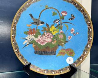 Cloisonne Plate Orlando Estate Auction