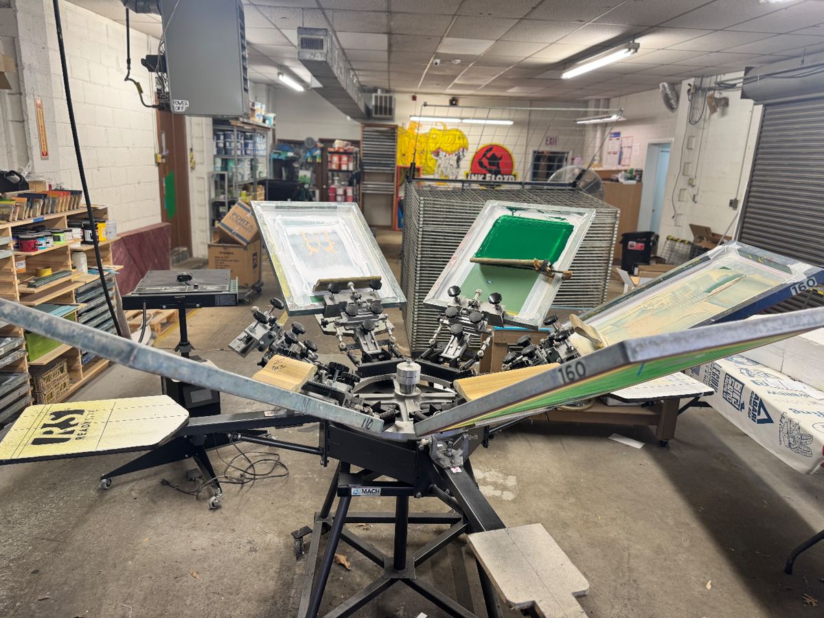 Mach Workhorse 6 Color Screen Printing Press - $5,500.00