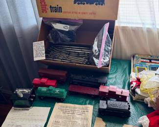 Vintage All State 9625 Sears Roebuck Electric Train Set