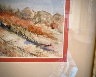 Pat Davis watercolor