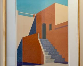 "Stepshadows" A/P 10, Signed T. Priest