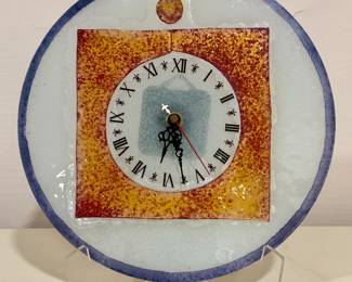 Art Glass Clock