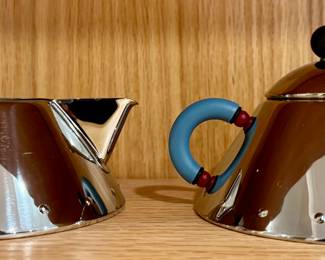 Alessi Creamer & Sugar Bowl