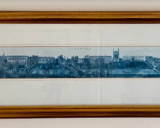 Framed Panorama View of Cambridge