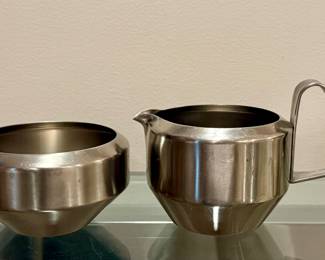 Alessi Creamer & Sugar Bowl
