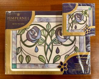 New Pimpernel Placemats & Coasters