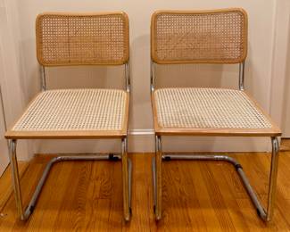 Marcel Breuer Cesca Cantilver Chairs - We have 4!