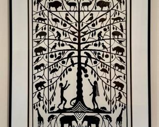 "Adam and Eve - Tree of Life" Signed & Numbered Lithograph