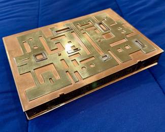 Copper and Brass Humidor