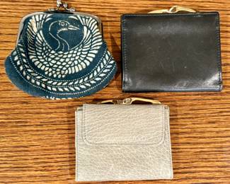 Vintage Change Purses and Wallets