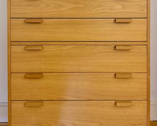 Charles Webb Tall Oak Dresser
