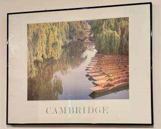 Framed Cambridge Print