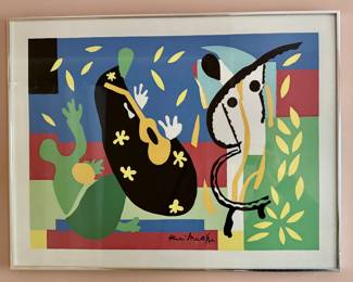 "The Sorrows of the King," Henri Matisse Framed Print