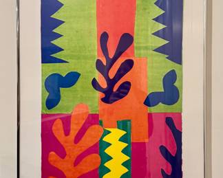 Matisse The Cut-Outs Framed Poster