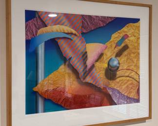 Abstract Art, Signed B. Reddoch