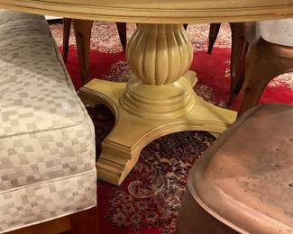 Nichols and Stone Round Dining Table Height: 30” Diameter: 60” $332.50 + tax