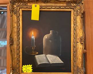 Blaylock oil on canvas 22.5” x 26.5” $350
