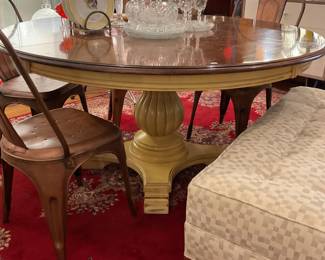 Nichols and Stone Round Dining Table Height: 30” Diameter: 60” $332.50 + tax