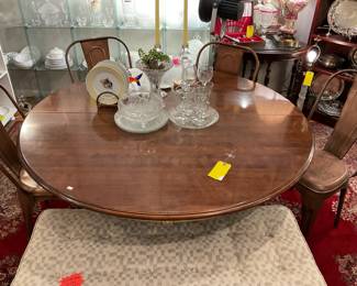 Nichols and Stone Round Dining Table Height: 30” Diameter: 60” $332.50 + tax
