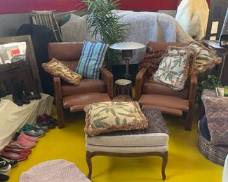 Tommy Bahama Leather Recliners