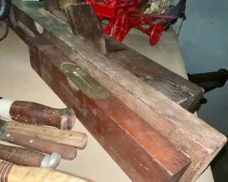 Vintage Stanley Wood & Brass Levels