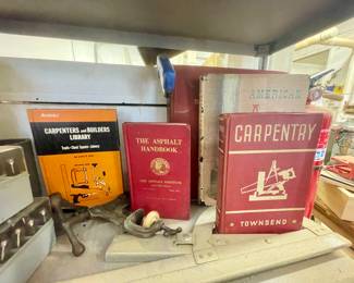 Vintage Carpentry books
Asphalt Handbook
American Hatchet book