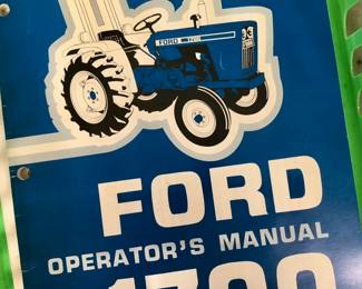 FORD F-1700 Diesel
+ OPERATOR'S MANUAL