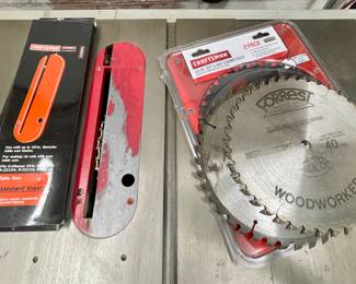 Craftsman blades and guide