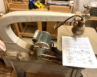 Delta 1200
24" Scroll Saw De-Luxe
+ Instruction Set-Up/ Operation Booklet