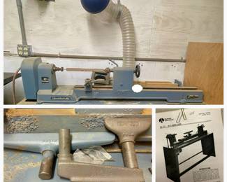 Rockwell International
Model 46-111
PART NO. 1088296
DATED 3-1-76
14/11 WOOD LATHE
+ INTRODUCTION BOOKLET