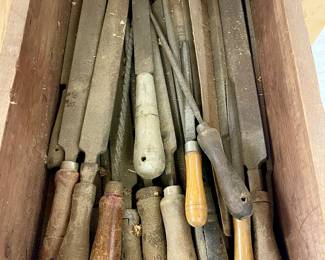 Antique to Vintage Woodworking Files & Rasps