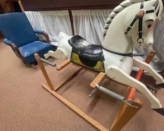Vintage Rocking Horse