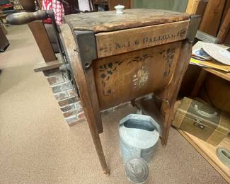 Antique Barrel Butter Churn