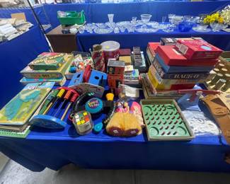 Vintage toys and board games