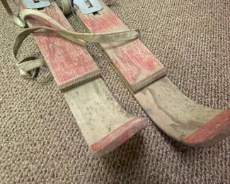 Vintage Children's Skis.